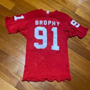 Vintage southern athletic mesh football jersey
